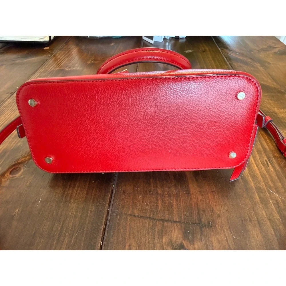 Kate Spade New York Patterson Drive Dome Satchel Crossbody/Handle RED